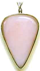 Anhnger pink Opal