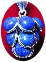  Traubenanhnger Lapislazuli