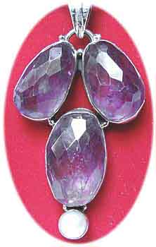 Anhnger Amethyst