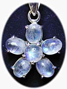 Design Anhänger Mondstein