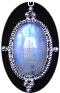 Anhänger Mondstein