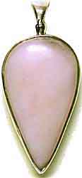 Anhnger pink Opal