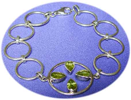 Armband  Peridot