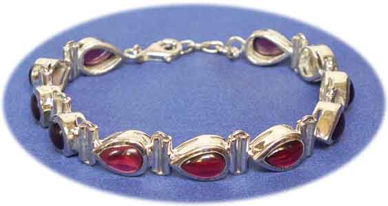 Granat Armband